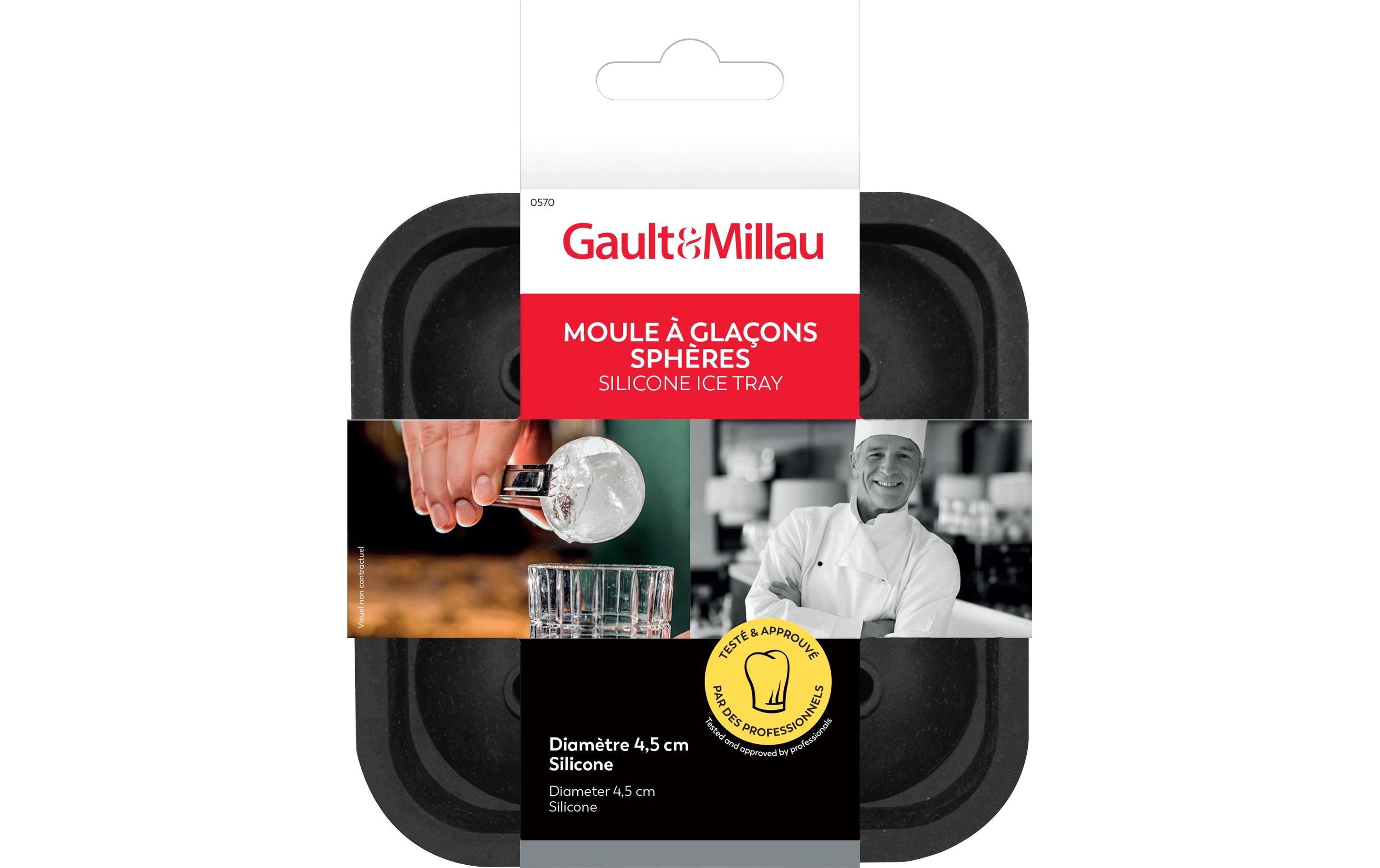 Gault Millau Eiskugelform, 4 kugelförmige Eiswürfel