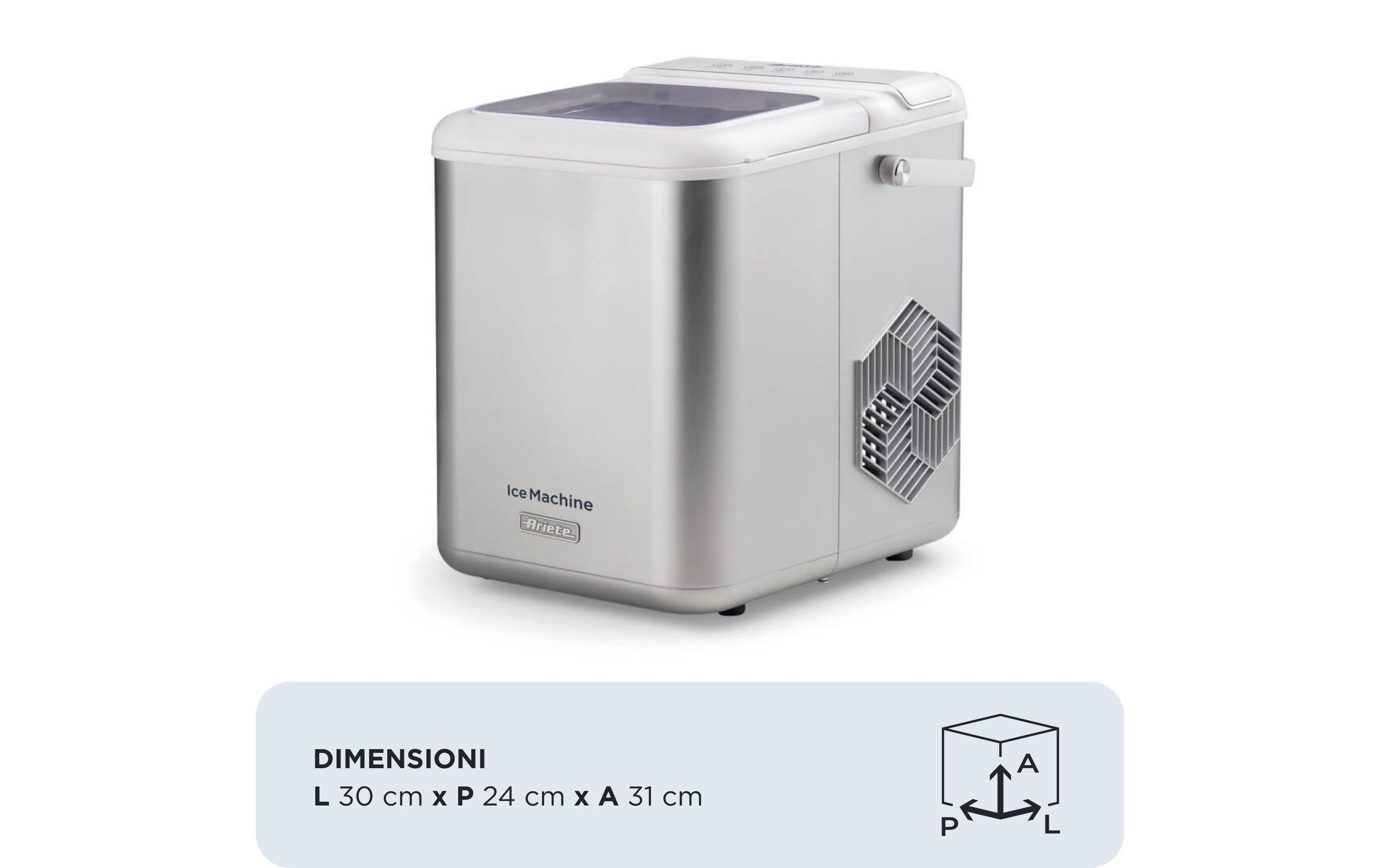 Ariete Eiswürfelmaschine ARI-651 12 kg/24h