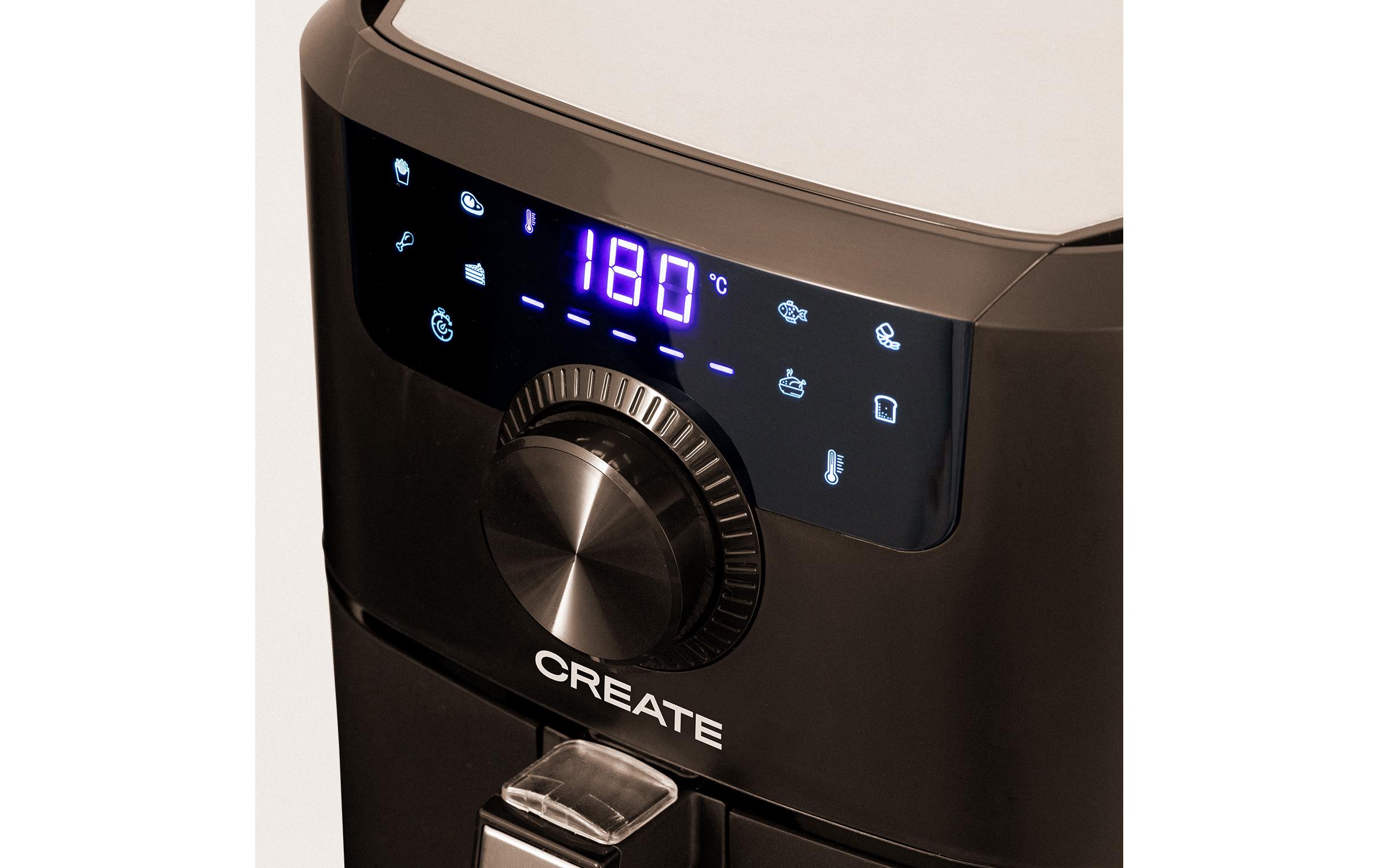 Create Fryer Air Pro 3.5 l, Schwarz