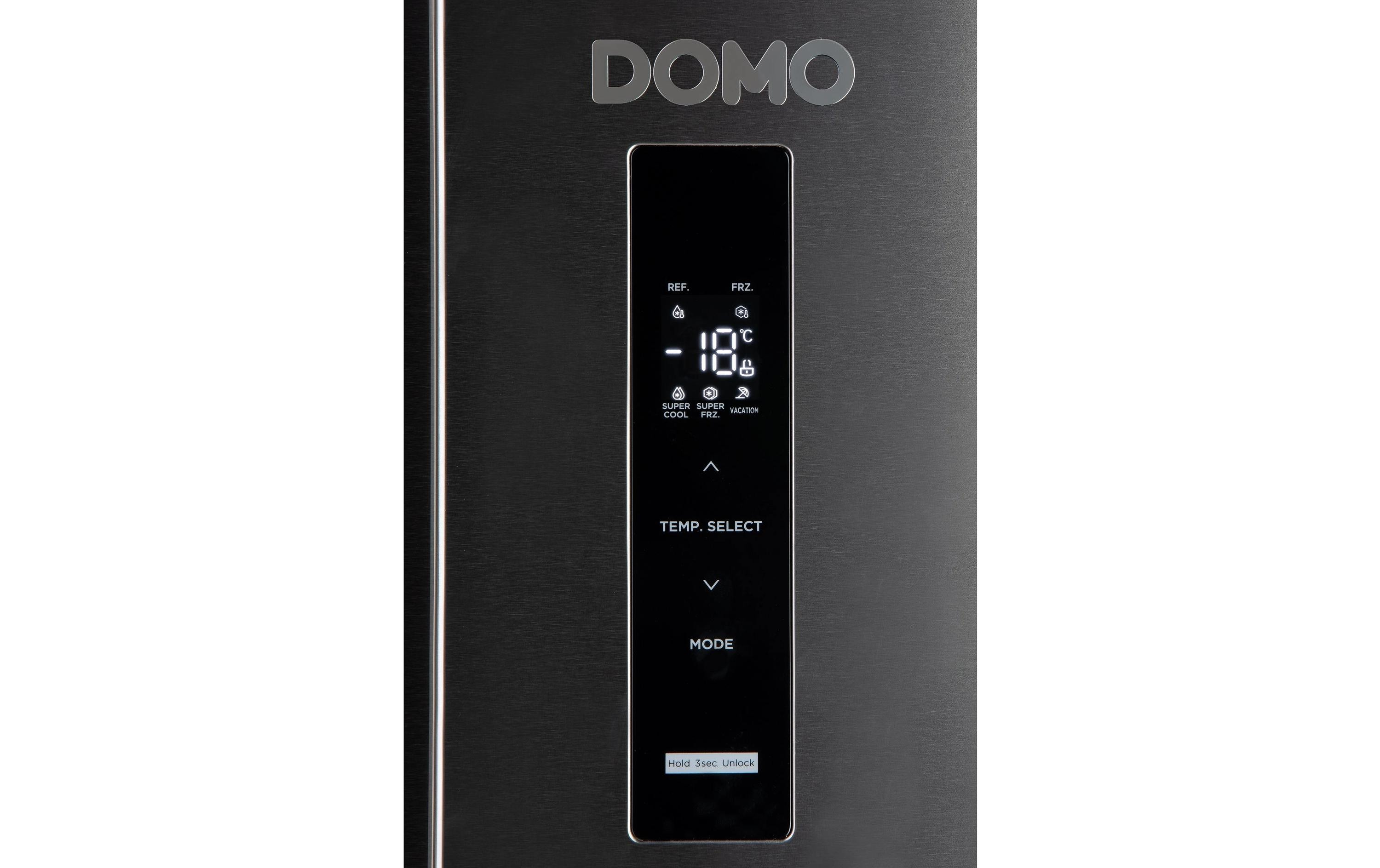 Domo Foodcenter DO99506M No Frost Inox-Look 555 l