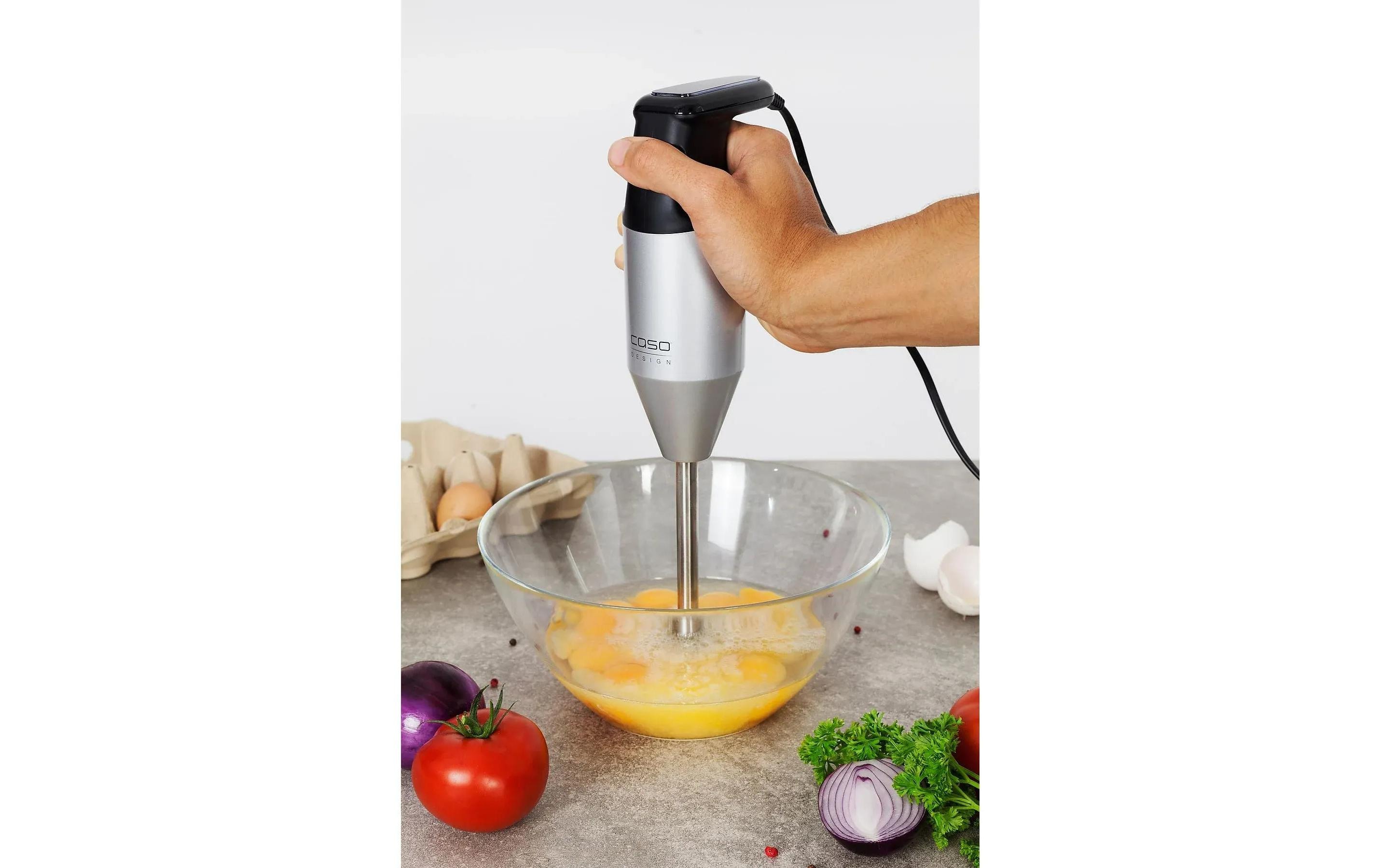 Caso Stabmixer HB2200 Pro Edelstahl silber 170 W