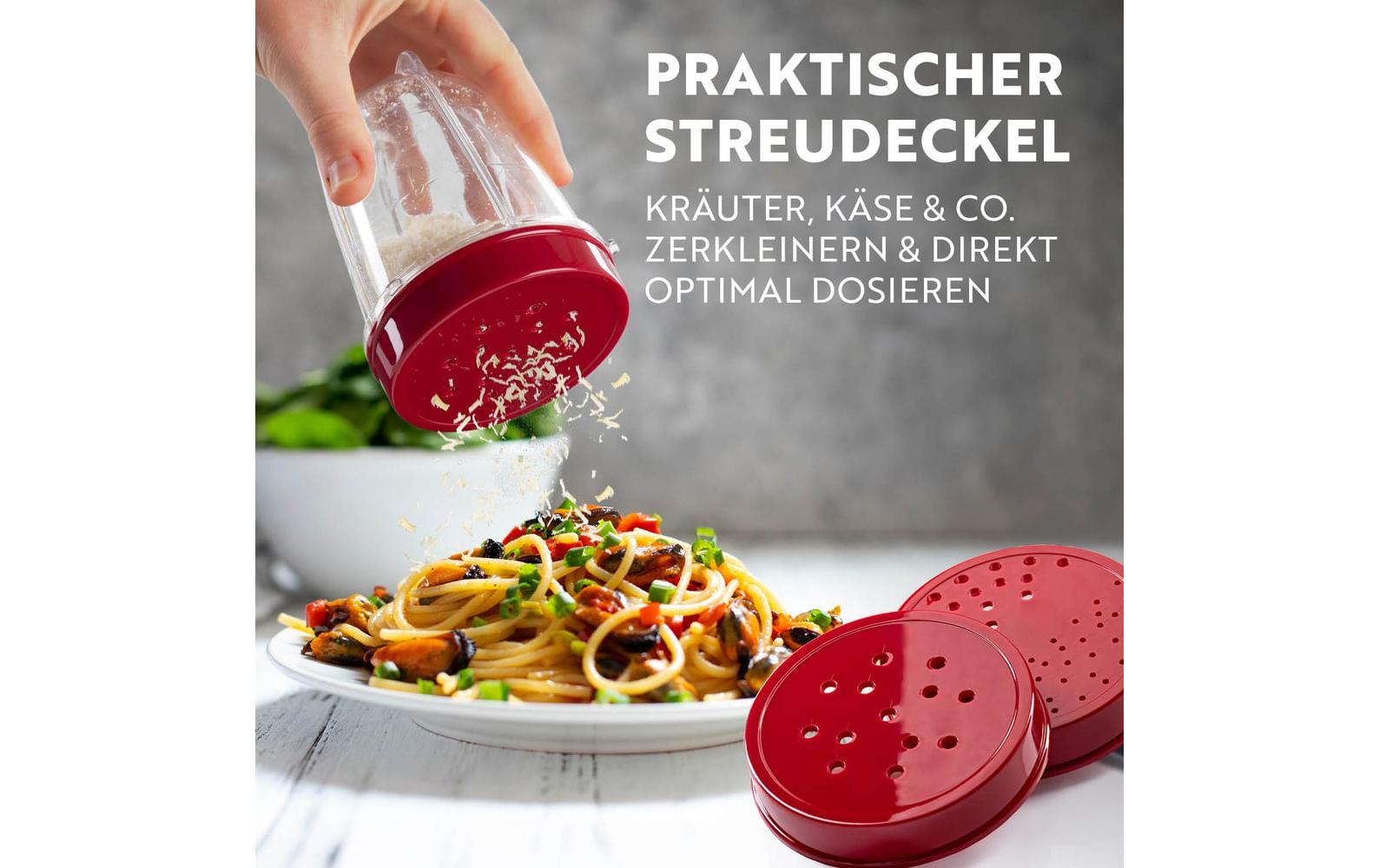 GOURMETmaxx Smoothie Maker Mr. Magic Rot/Silber