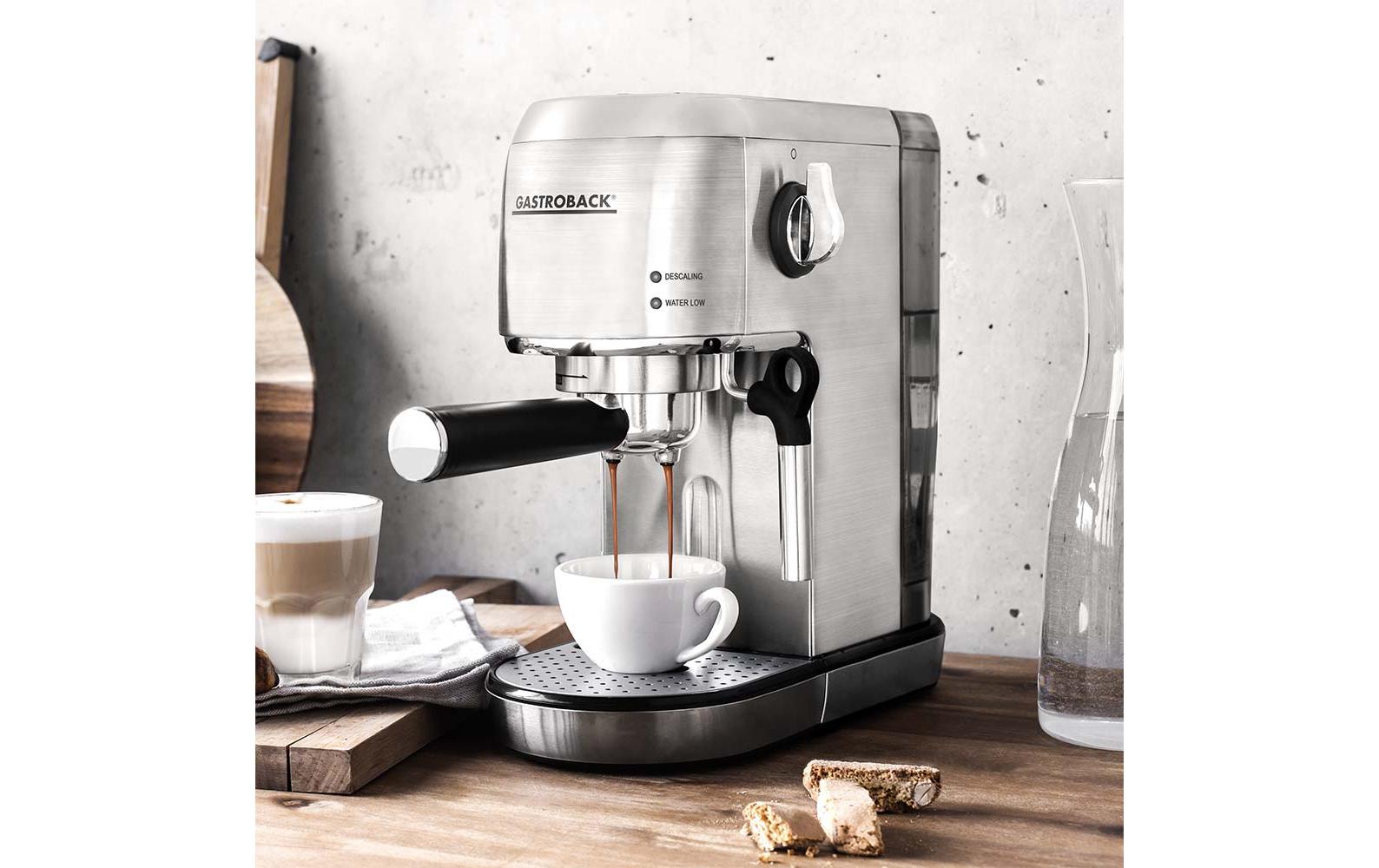 Gastroback Design Espresso Piccolo Silber