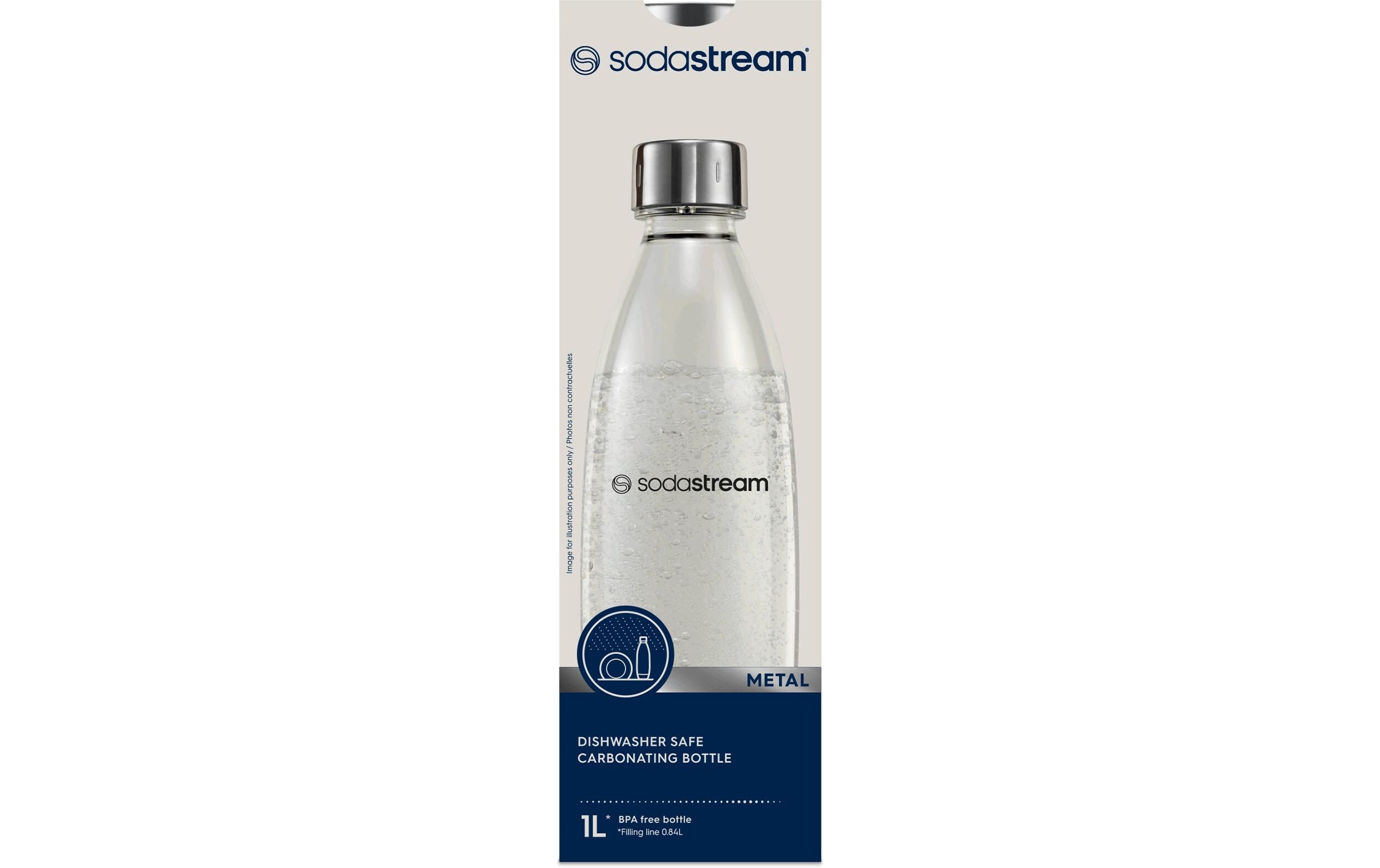 Sodastream Flasche Fuse Metal DWS 1 l