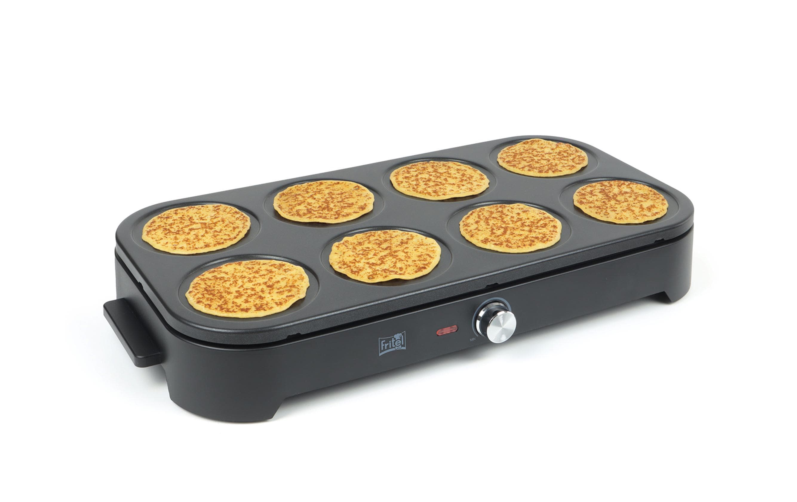 FRITEL Gourmet Wok und Pfannkuchen ALU/Kunststoff Schwarz 1500 W