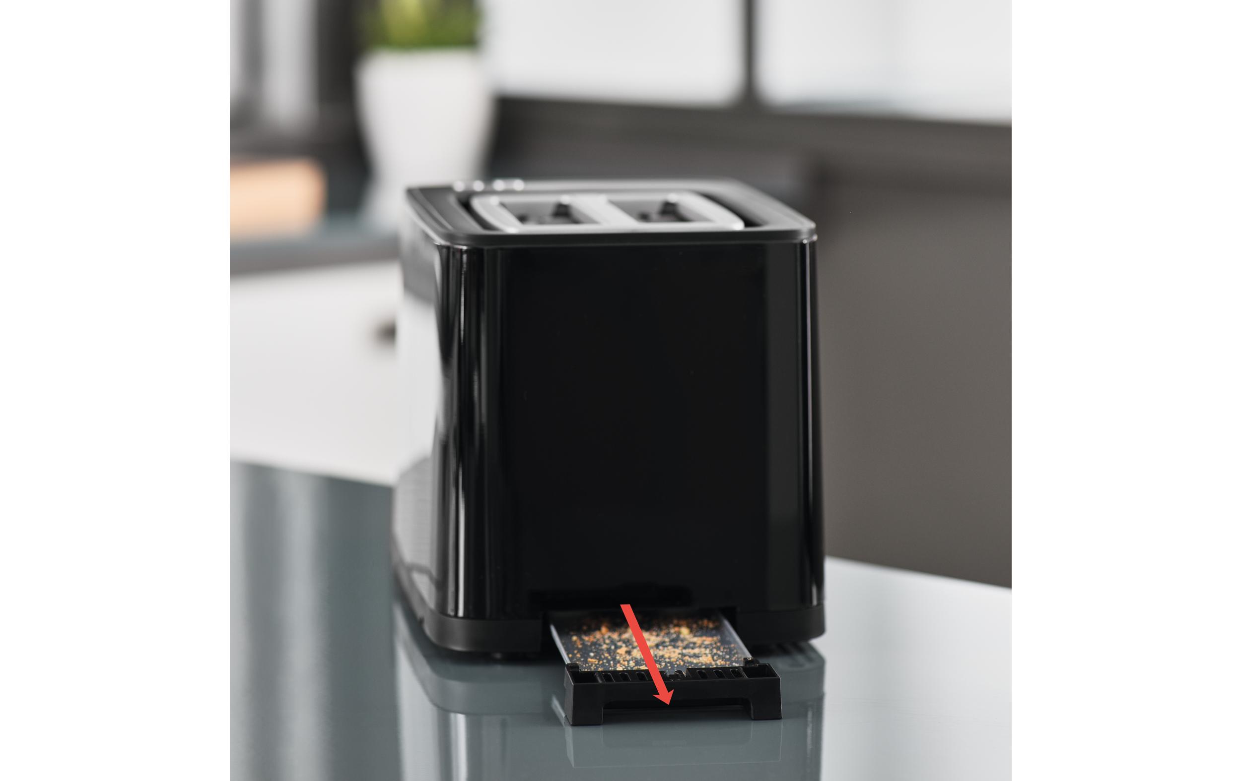 Tefal Toaster Smart'n Light Schwarz