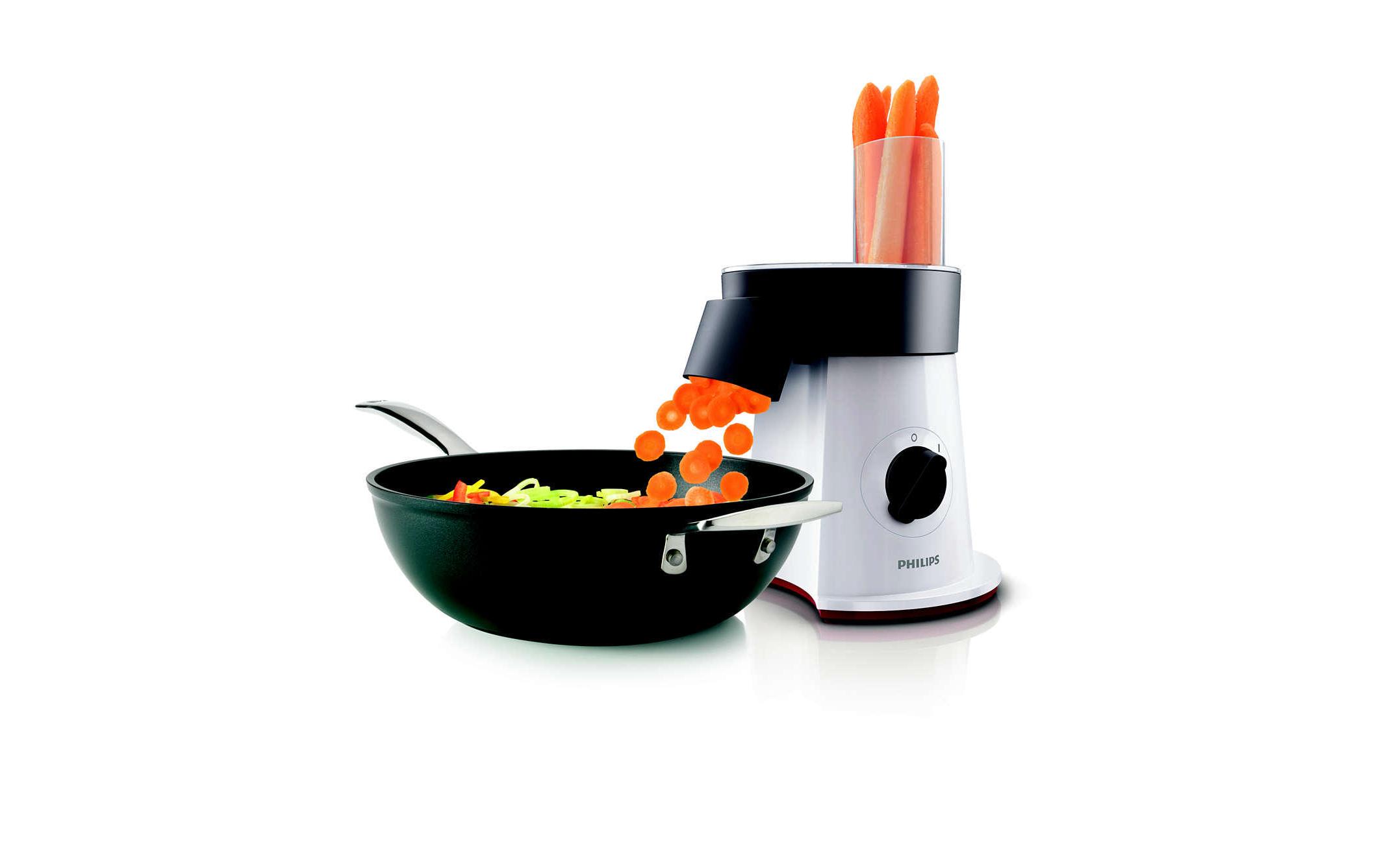 Philips Salatzubereiter HR1388/80 Weiss