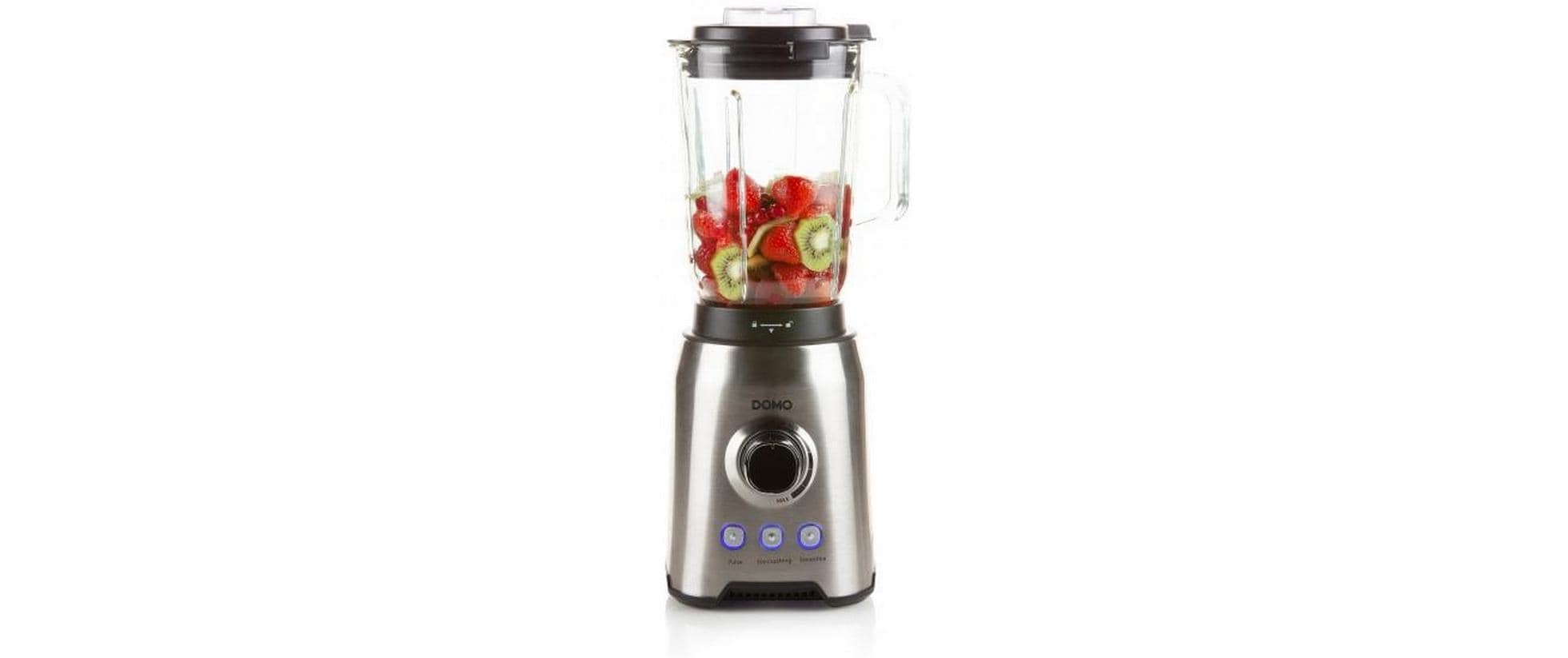 Domo Standmixer DO710BL Schwarz/Silber