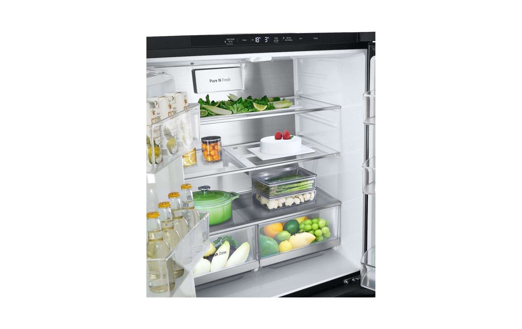 LG Foodcenter GMG761EPAE Schwarz