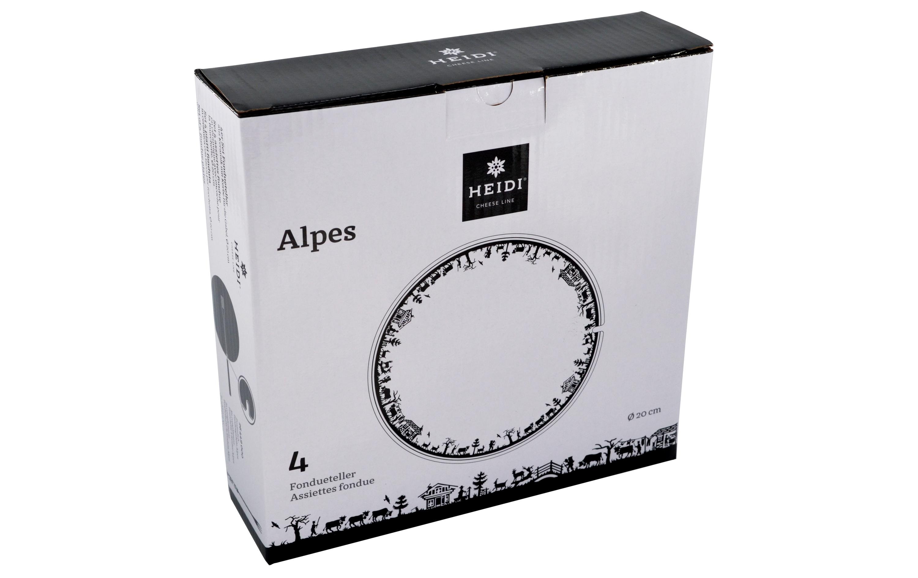 Heidi Cheese Line ALPES Weiss