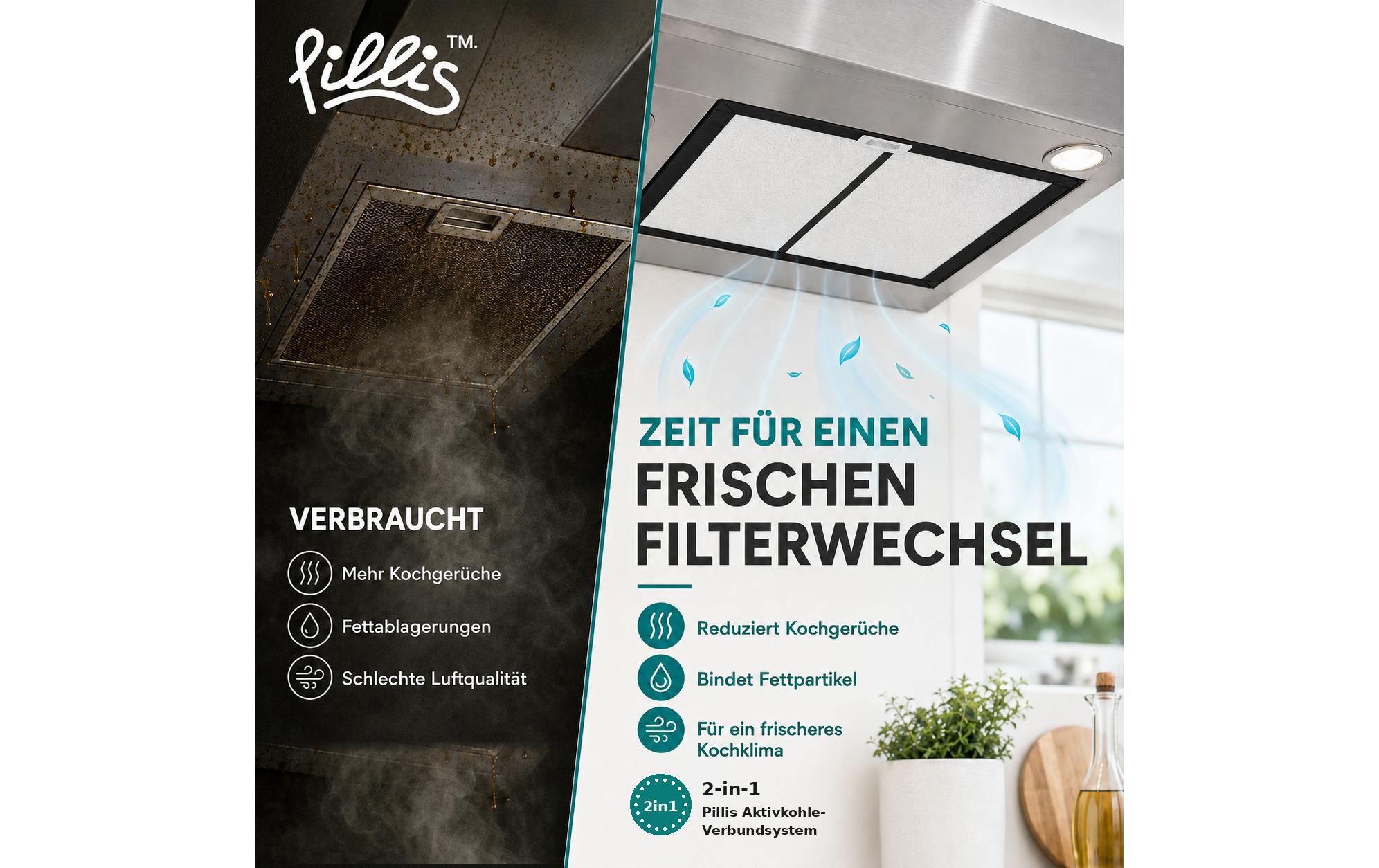 Pillis Flachfilter-Verbundsystem