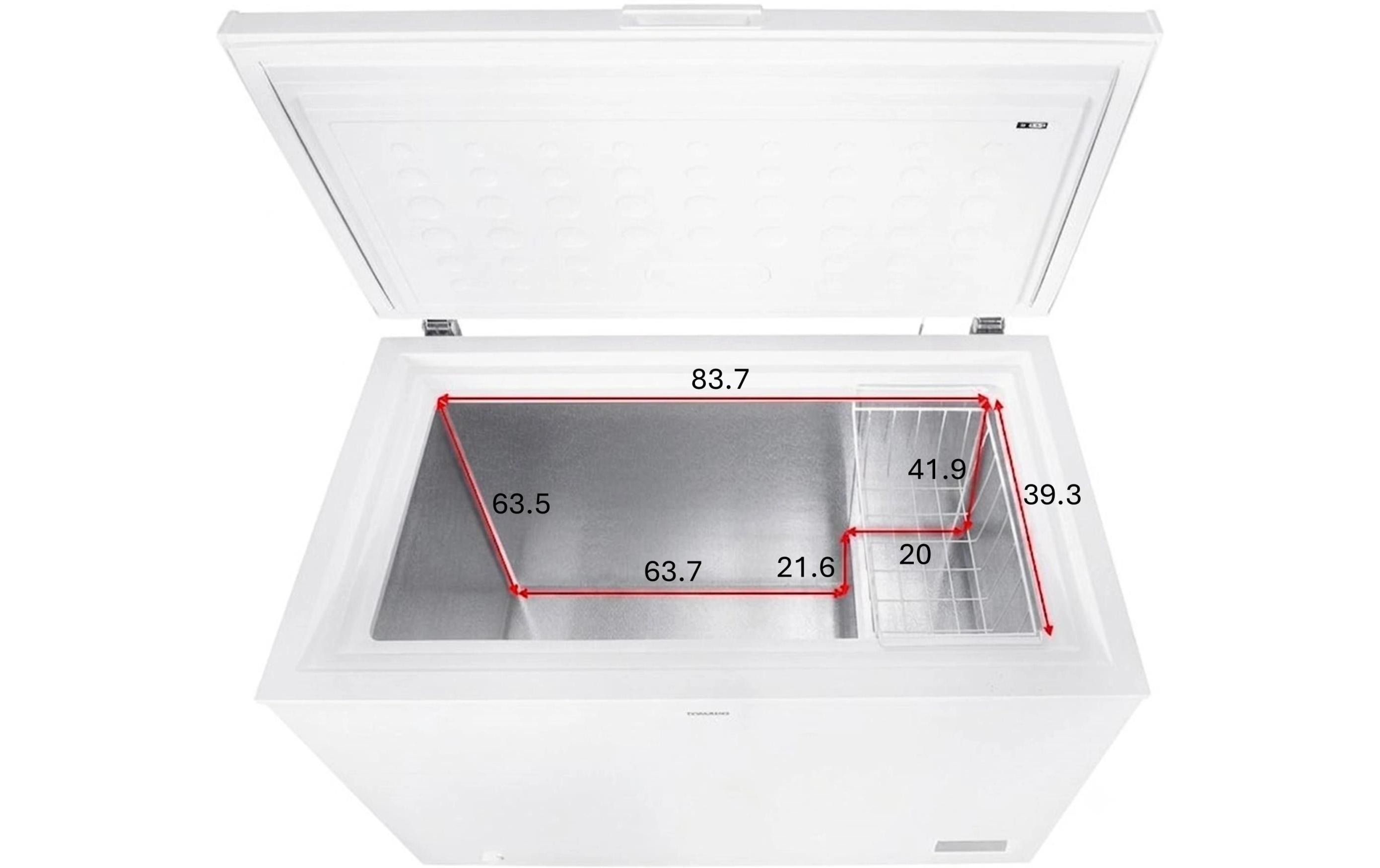 Kibernetik Gefriertruhe DO91220 198 l Weiss