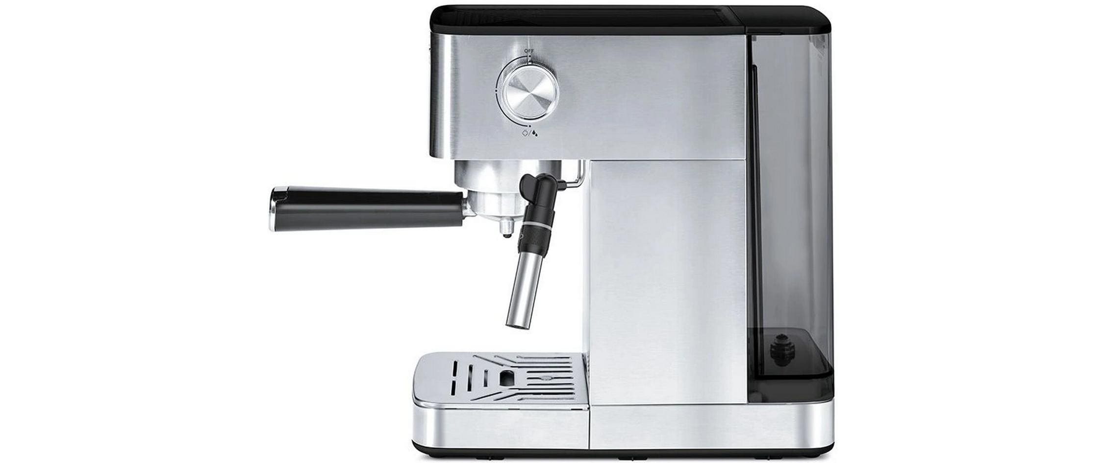 Polti Siebträgermaschine Coffea P10S Silber
