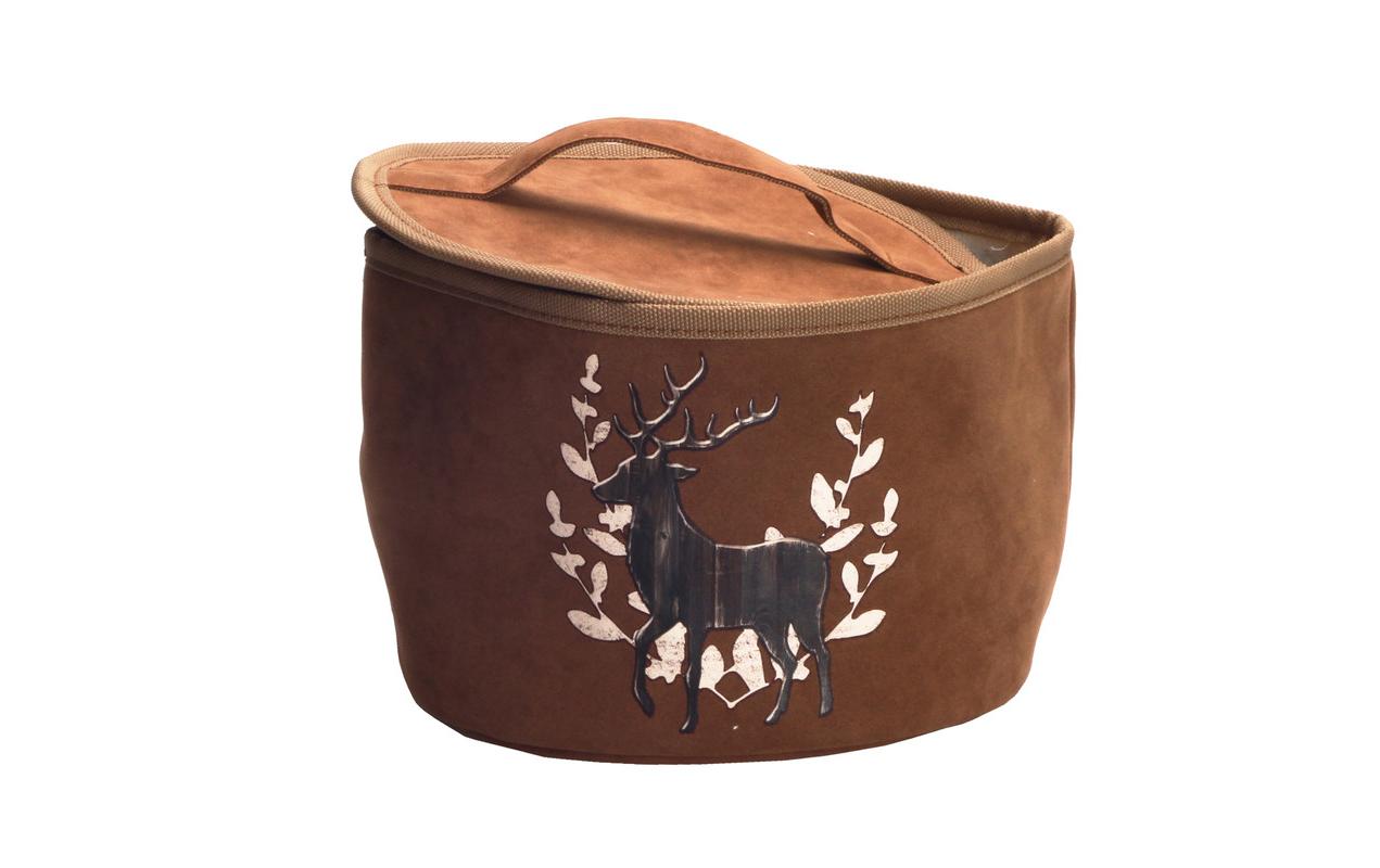 Nouvel Kartoffelkorb Hirsch-Classic, Braun, 21 x 21 x 14 cm Nouvel Kartoffelkorb Hirsch-Classic, Braun, 21 x 21 x 14 cm