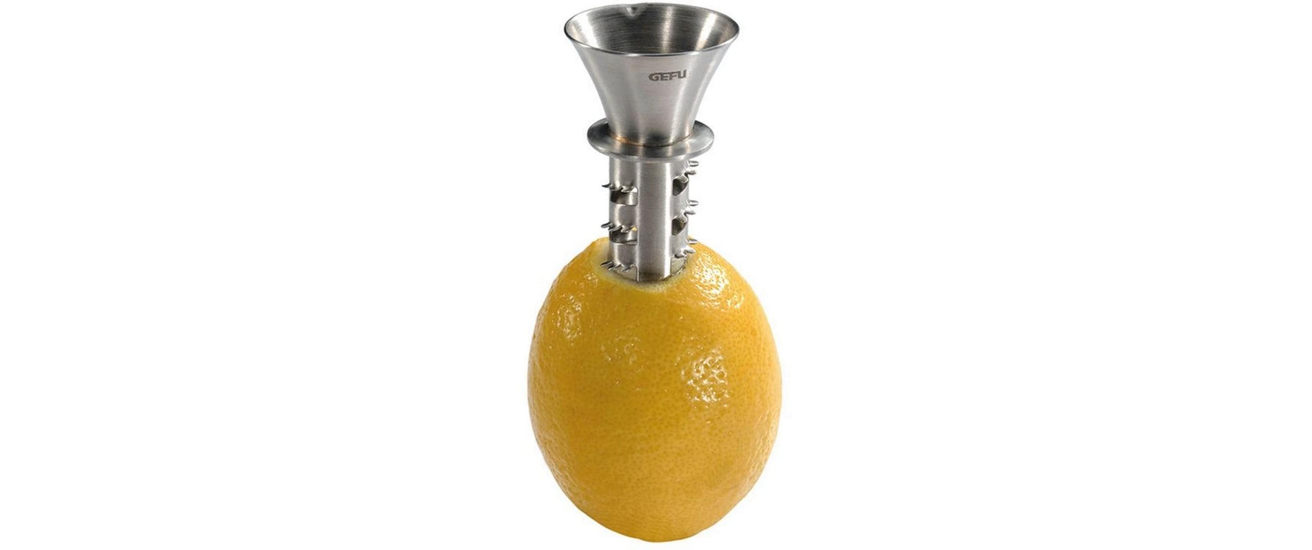GEFU Zitruspresse Citronello Gelb