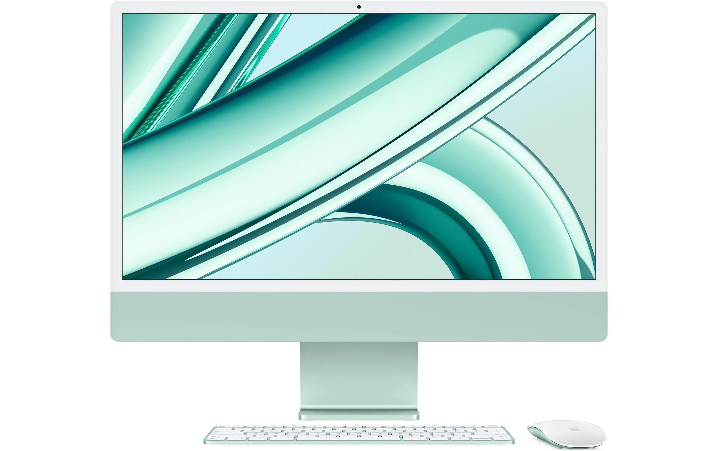 Apple iMac 24 M3 10C GPU / 256 GB / 8 GB Grün