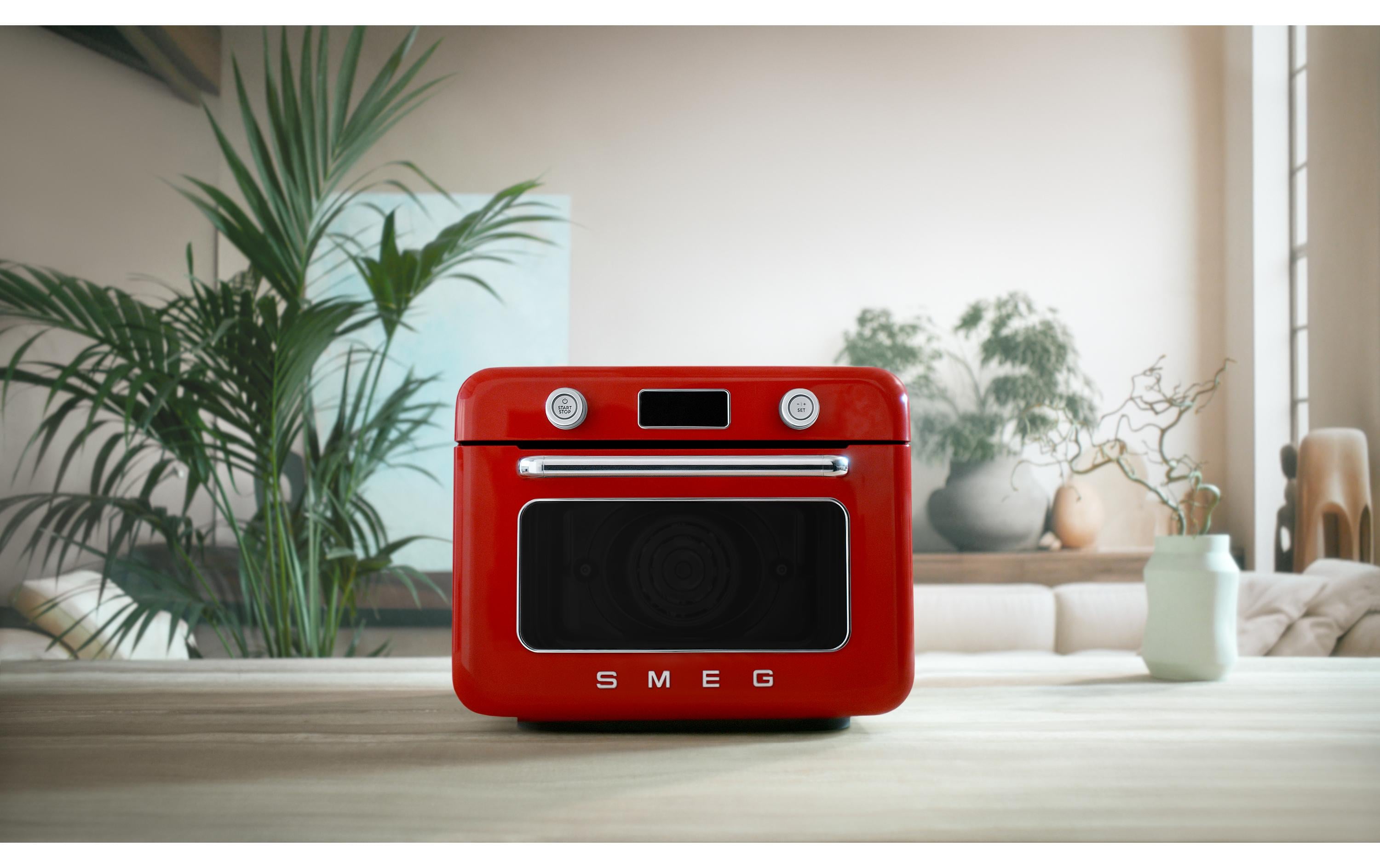 SMEG Backofen COF01RDEU 30 l, Rot