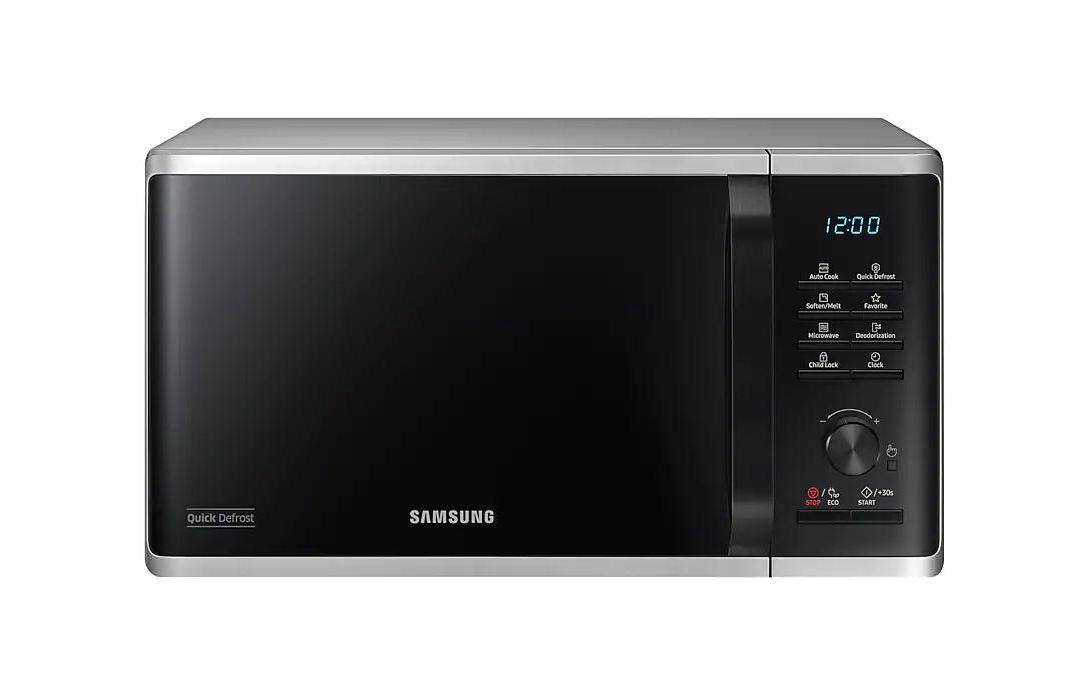 Samsung Mikrowelle mit Grill MS23K3515AS/SW schwarz/silbern