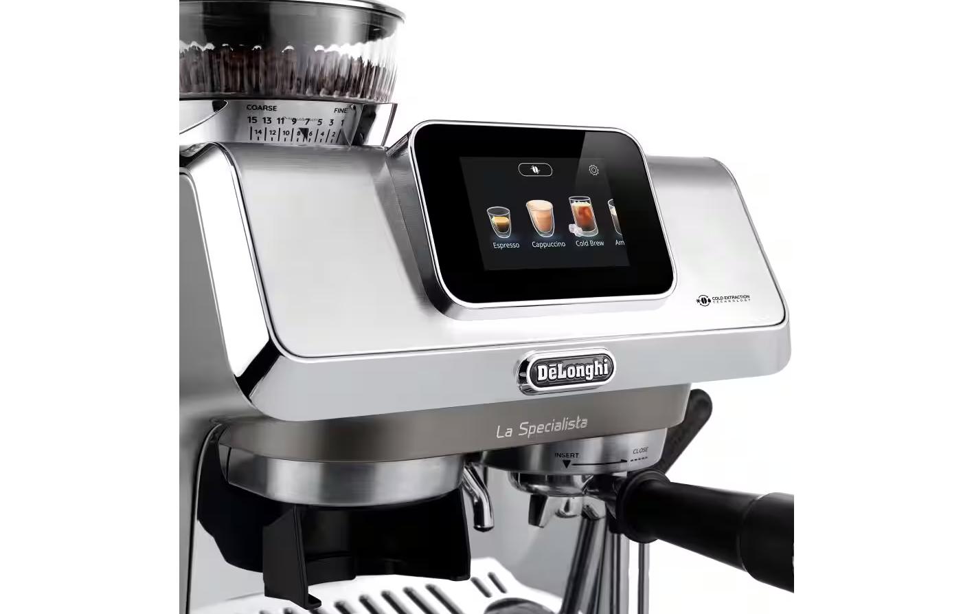 De'Longhi Siebträgermaschine LaSpecialista Touch EC9455.M Silber