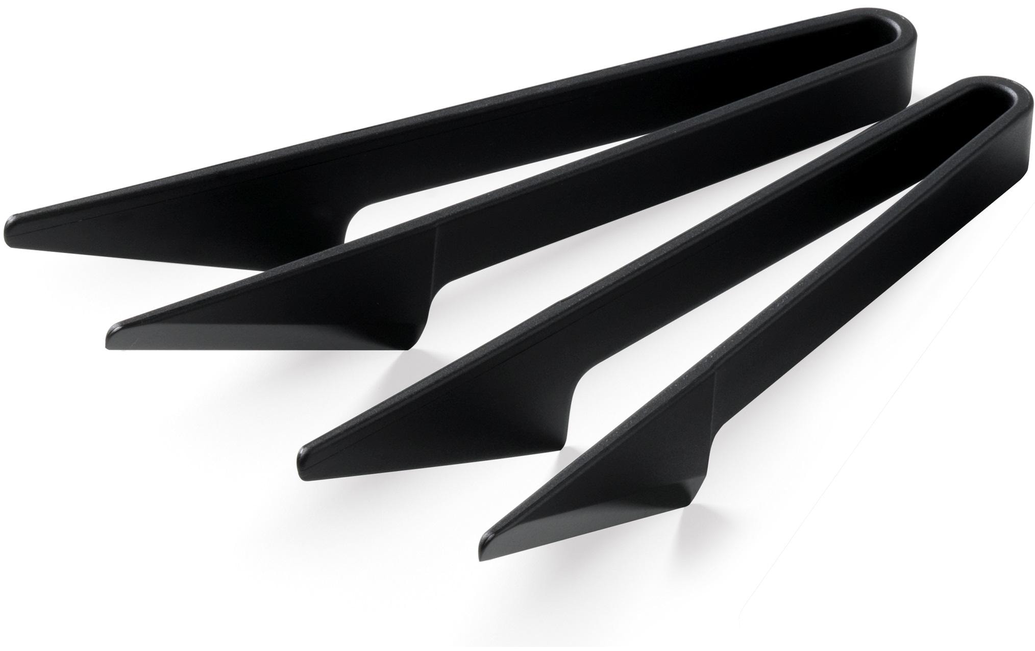 Stöckli Raclette-Zangenspachtel & Grillzange, 2 Stück, Schwarz Stöckli Raclette-Zangenspachtel & Grillzange, 2 Stück, Schwarz