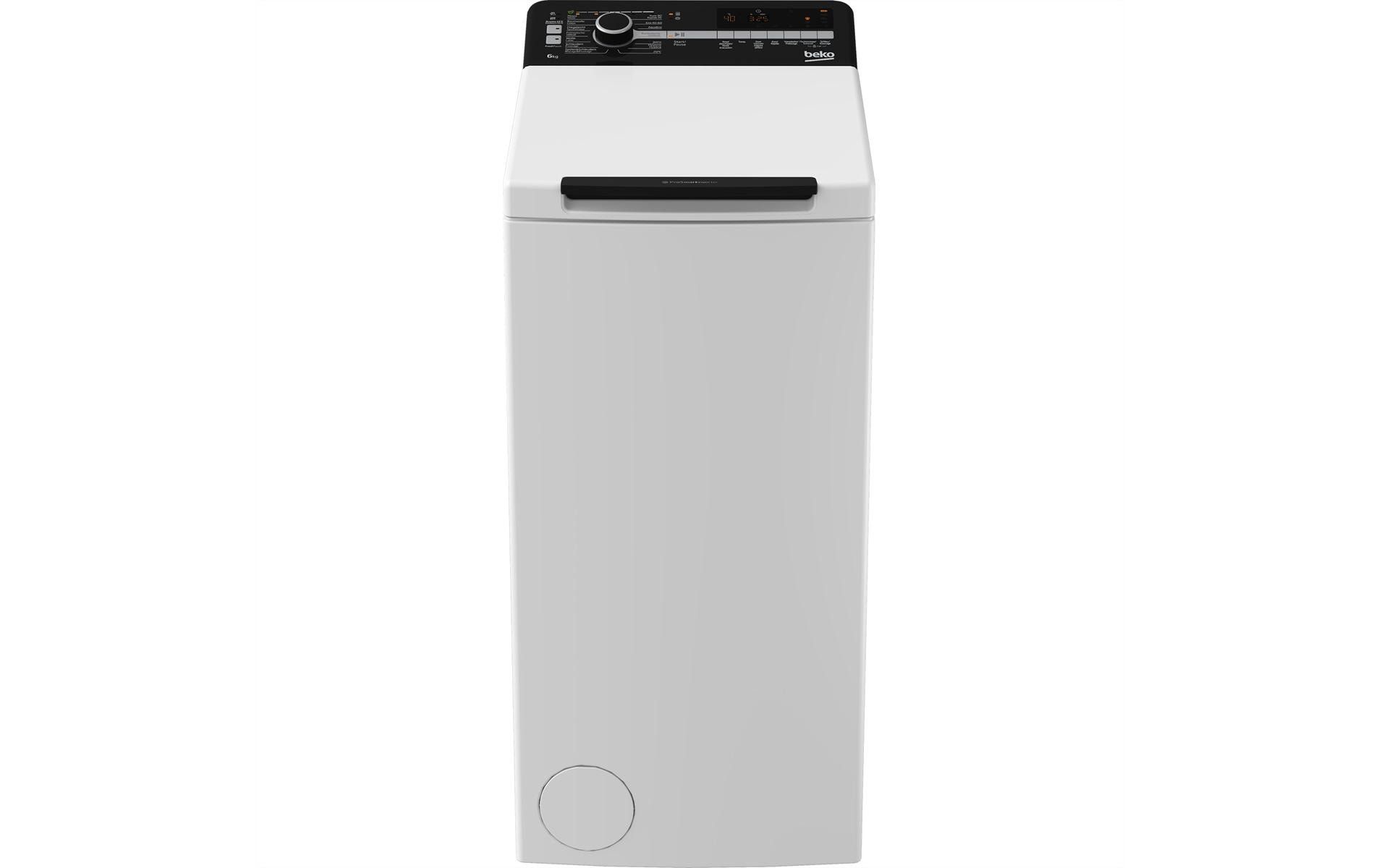 Beko Waschmaschine WTL360 Oben (Toplader)