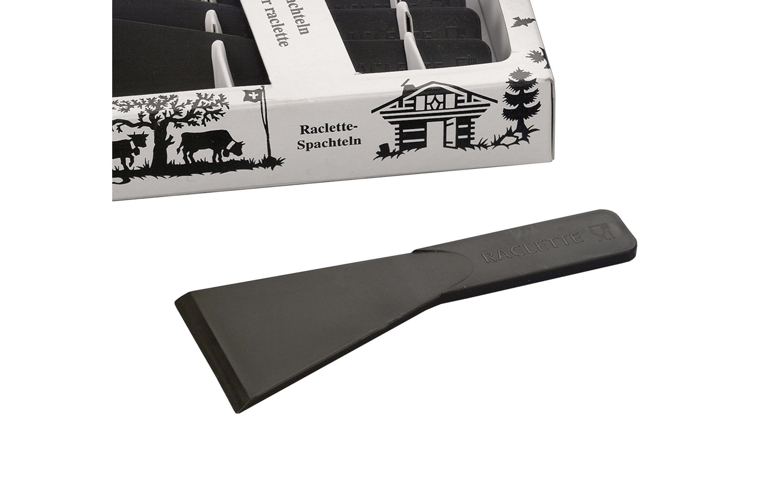 Heidi Cheese Line Raclette-Spachtel Spatula 4 Stück, Schwarz Heidi Cheese Line Raclette-Spachtel Spatula 4 Stück, Schwarz