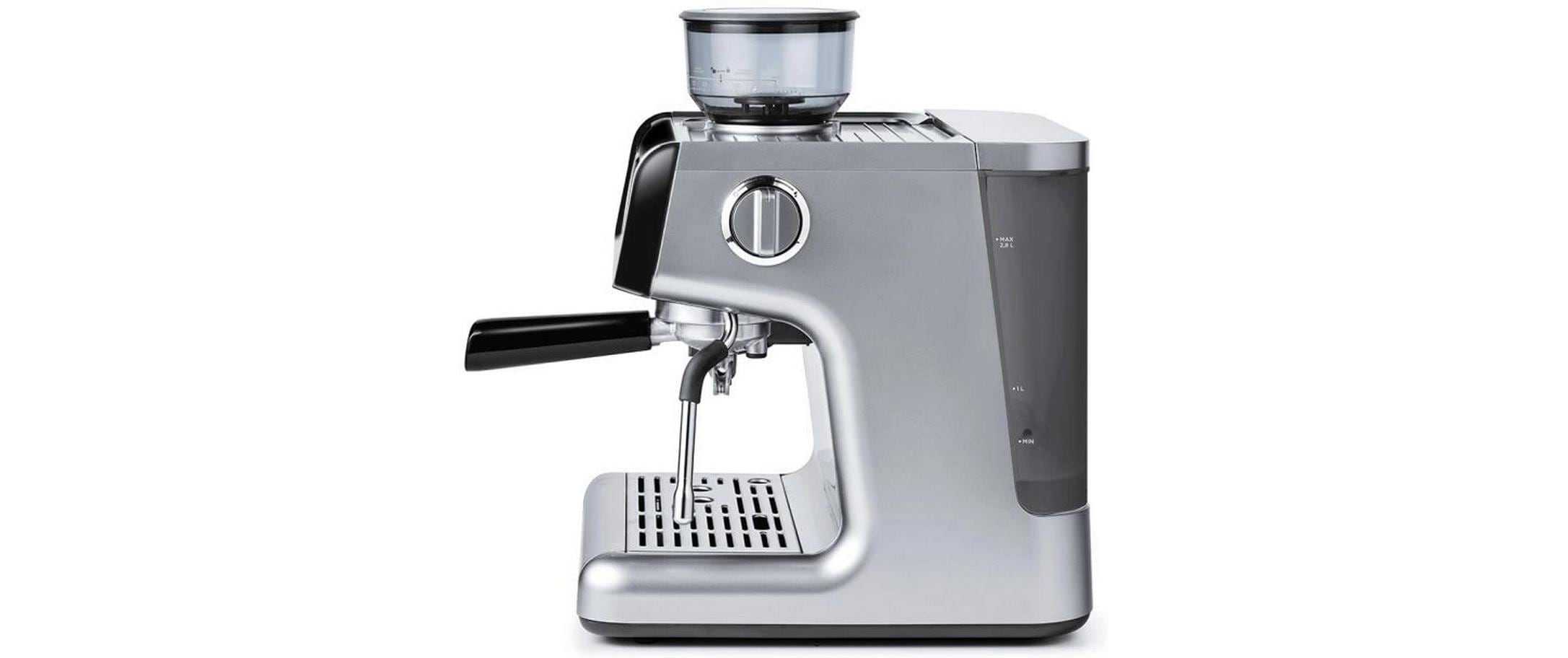 Polti Siebträgermaschine Coffea G50S Silber