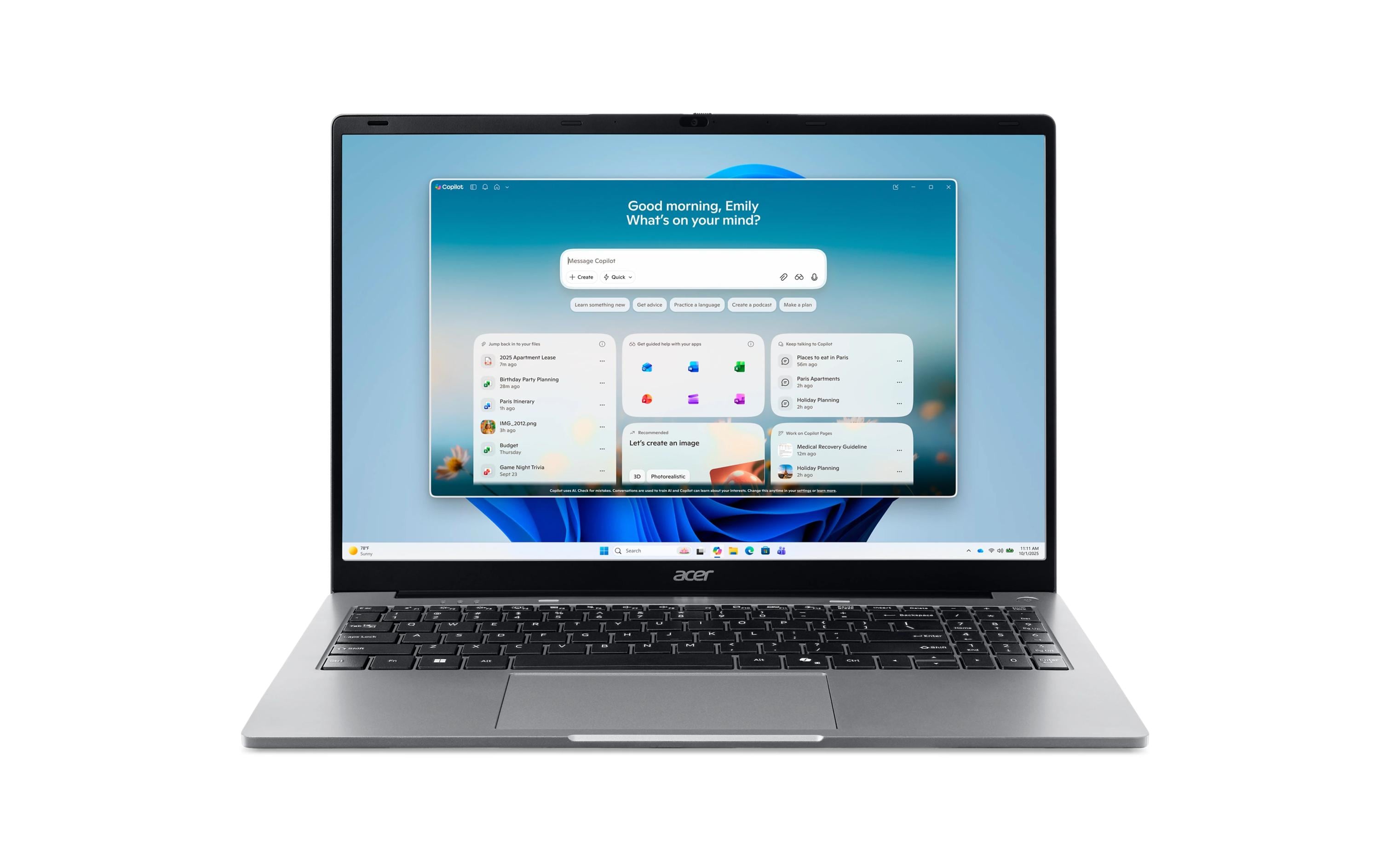 Acer Notebook Aspire Lite AL15-47P-R325 Notebook
