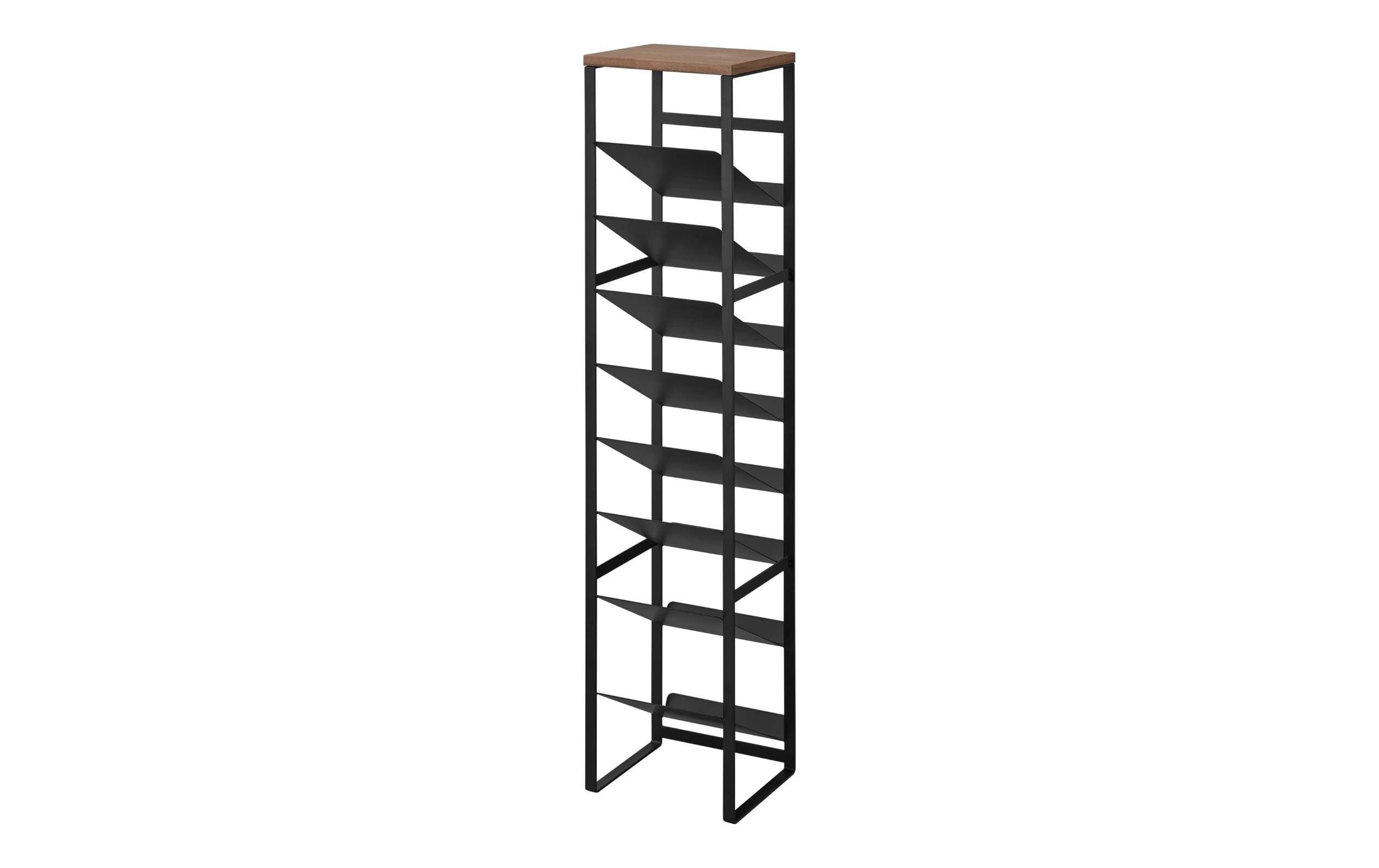 Yamazaki Flaschenregal Tower Schwarz