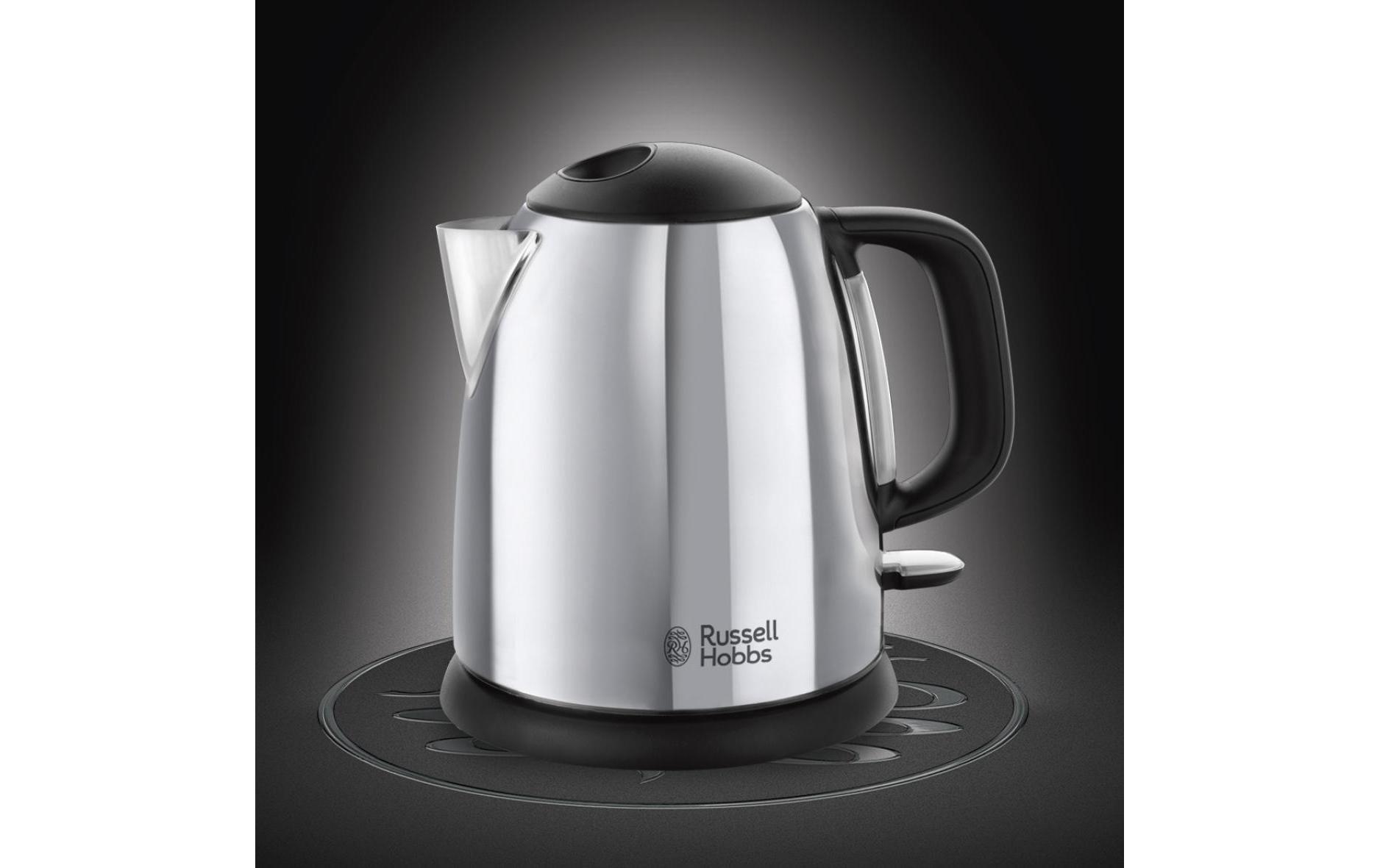 Russell Hobbs Wasserkocher Victory 24990-70 1 l, Schwarz