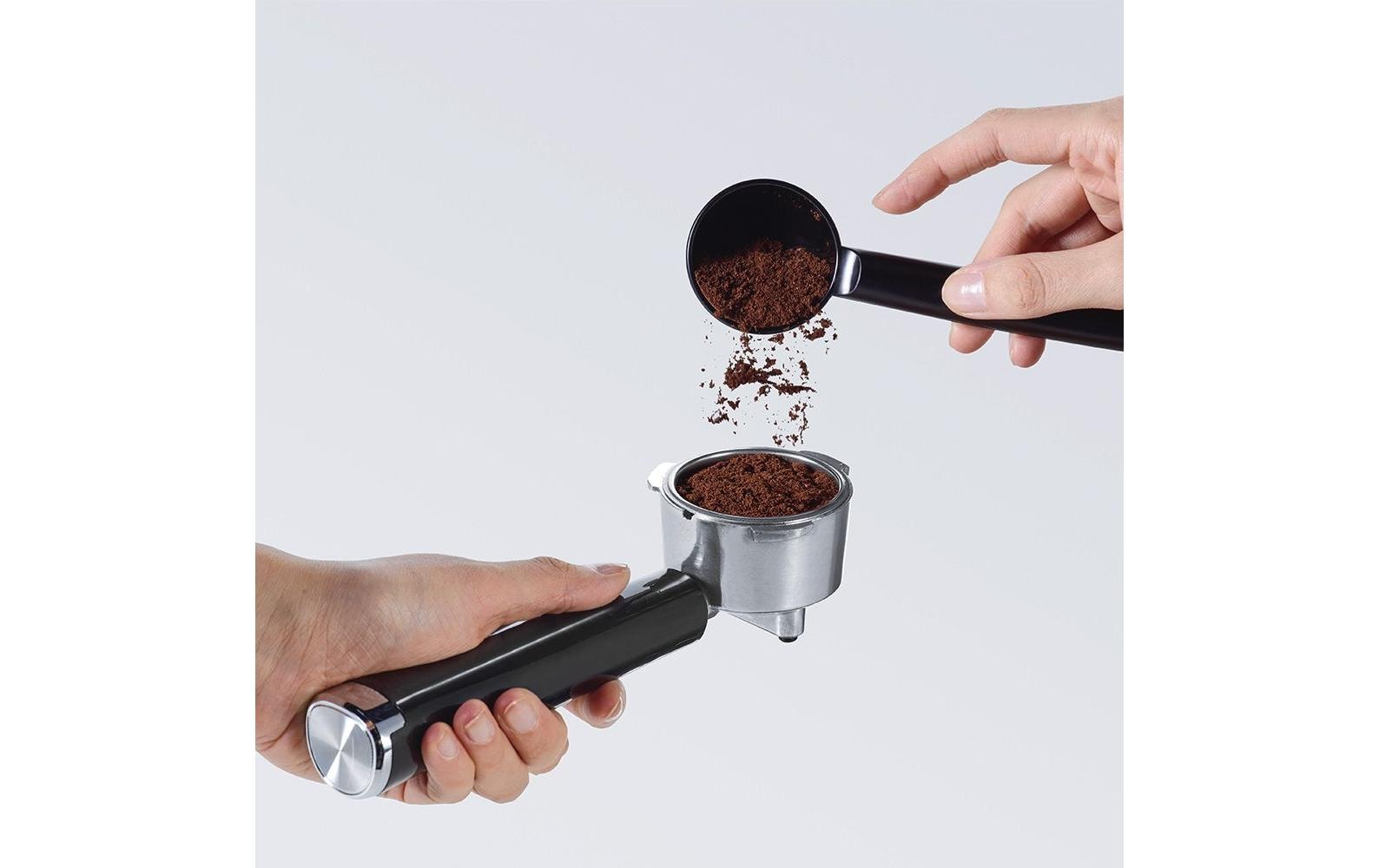 Polti Siebträgermaschine Coffea P10S Silber
