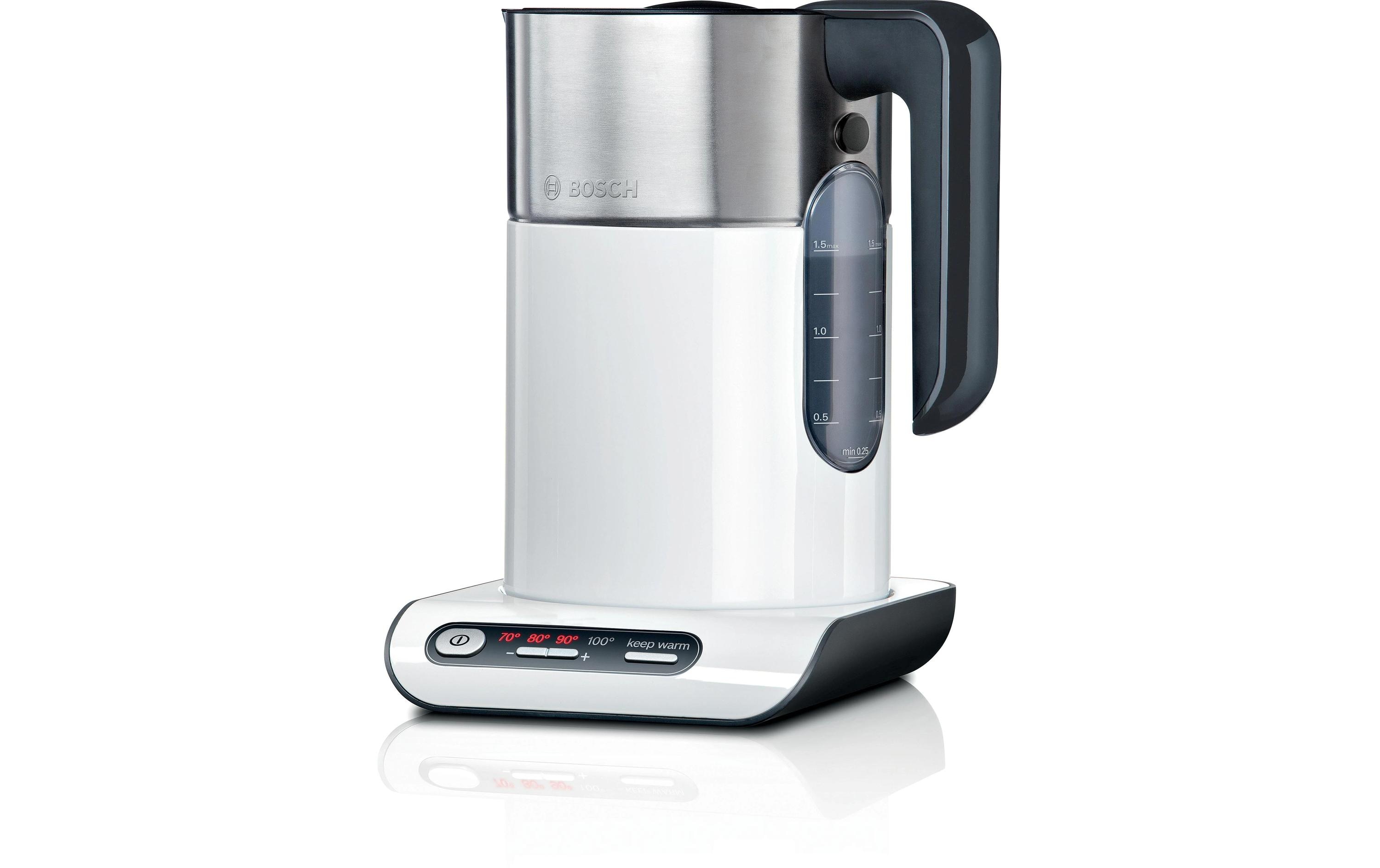 Bosch Wasserkocher TWK8611P 1.5 l, Anthrazit/Weiss